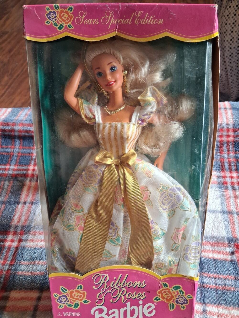 Ribbons & Roses Barbie Doll #13911 - Sears 1994 Special Edition NRFB NIB